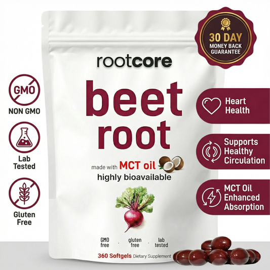 Beet Root Softgels with MCT Oil