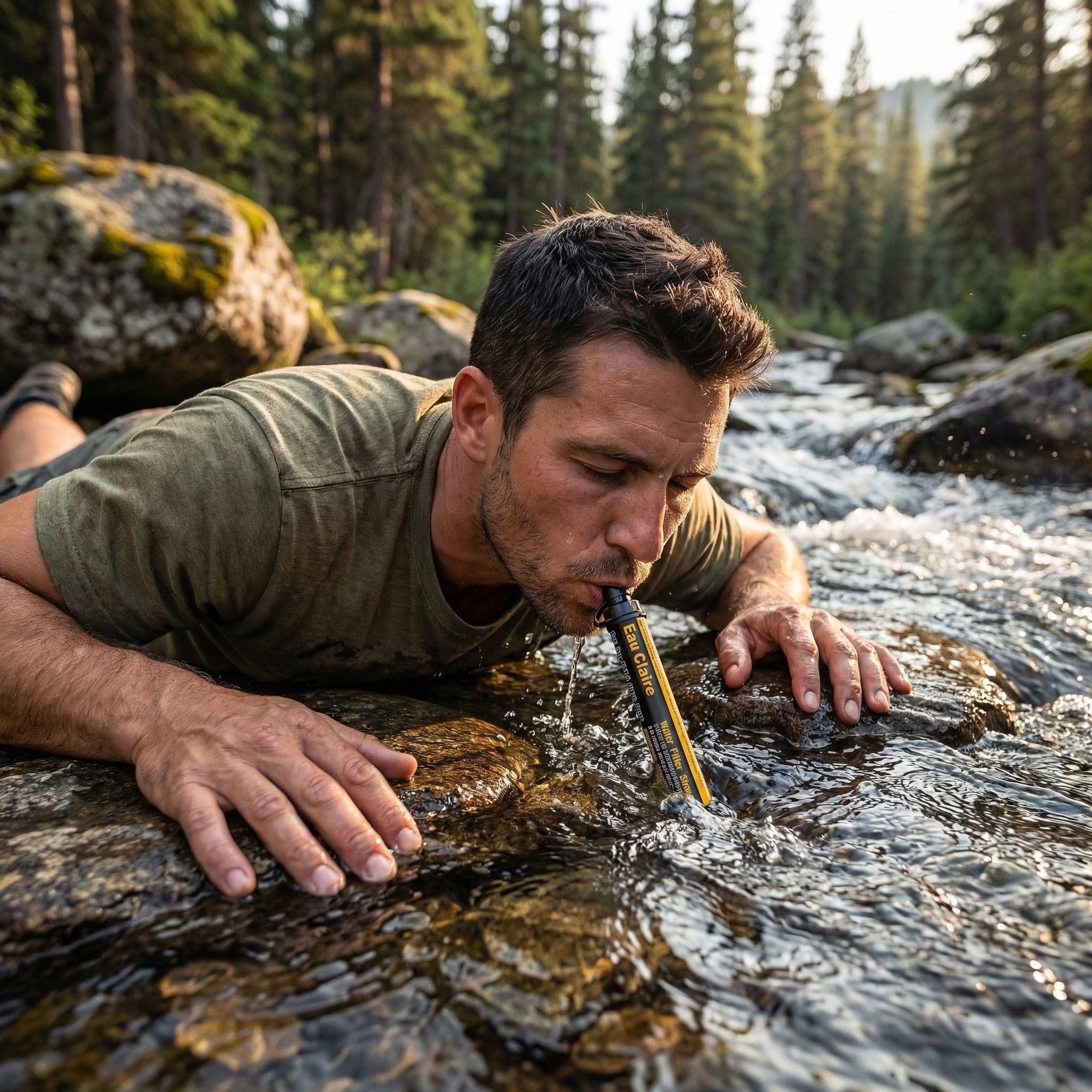 Eau Claire Portable Water Filter Straw