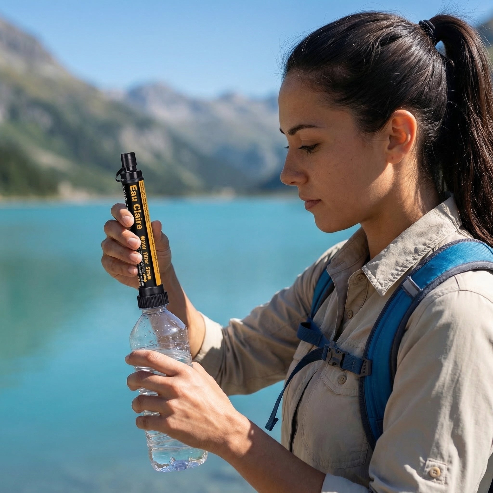 Eau Claire Portable Water Filter Straw