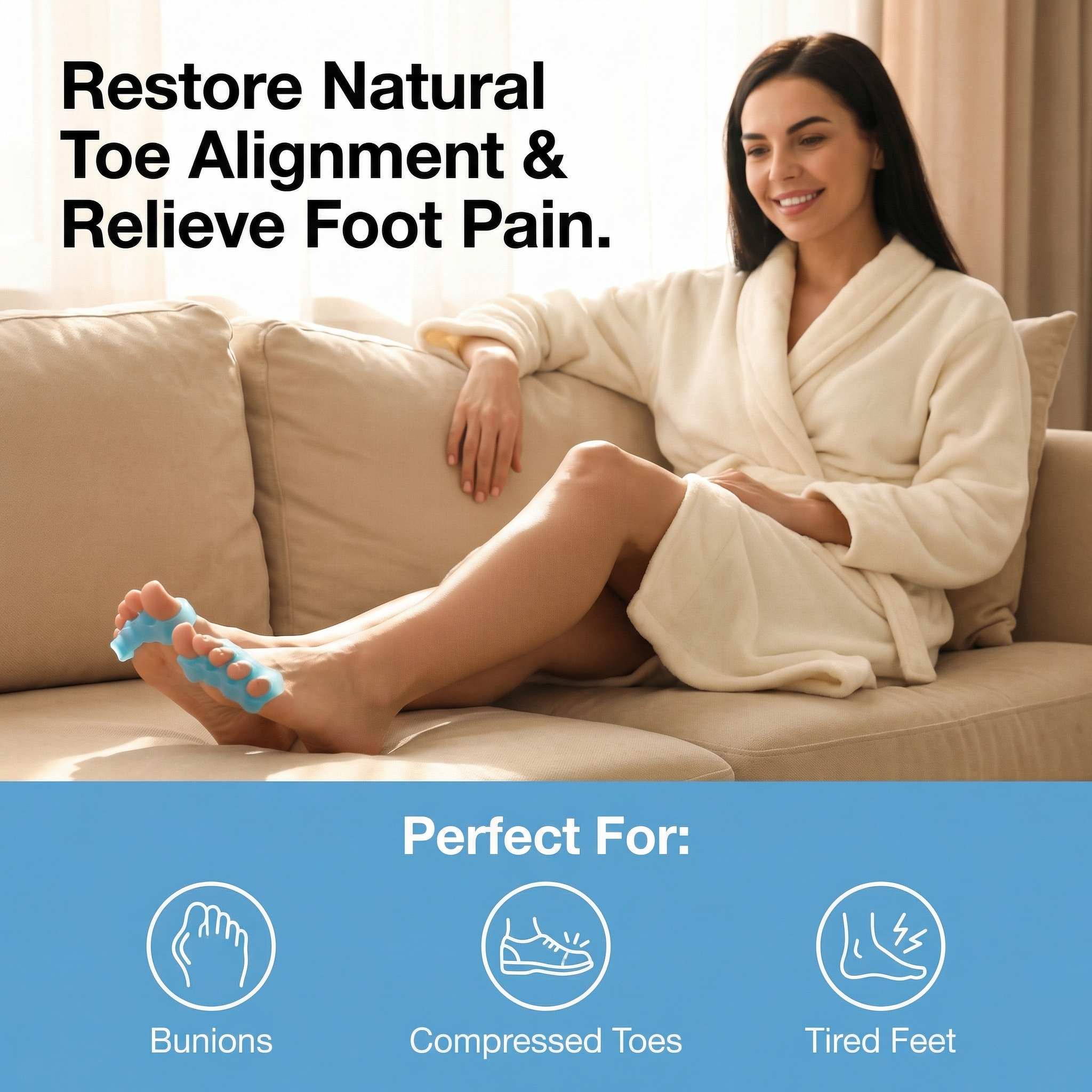 Soleva Soft Gel Toe Spacers