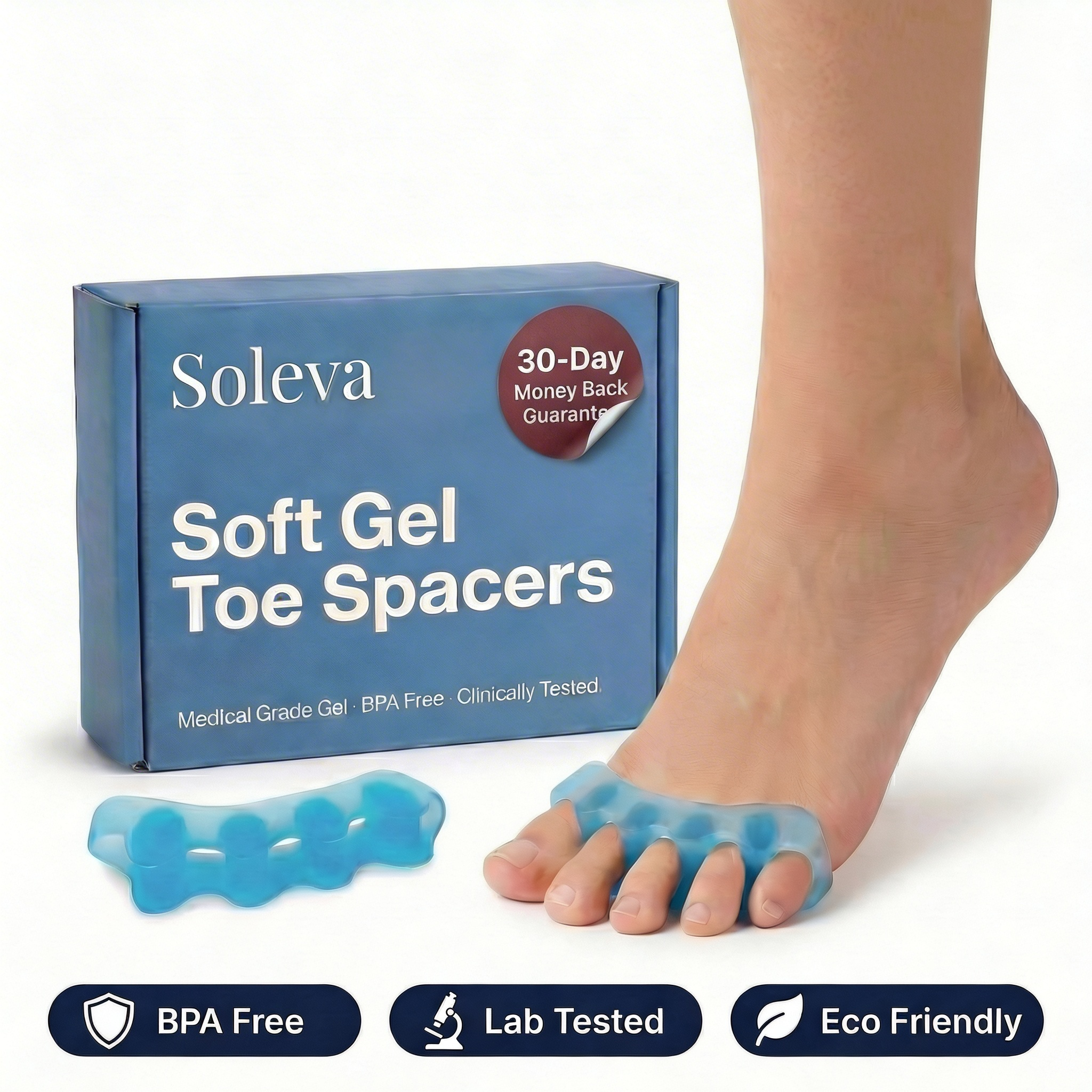 Soleva Soft Gel Toe Spacers
