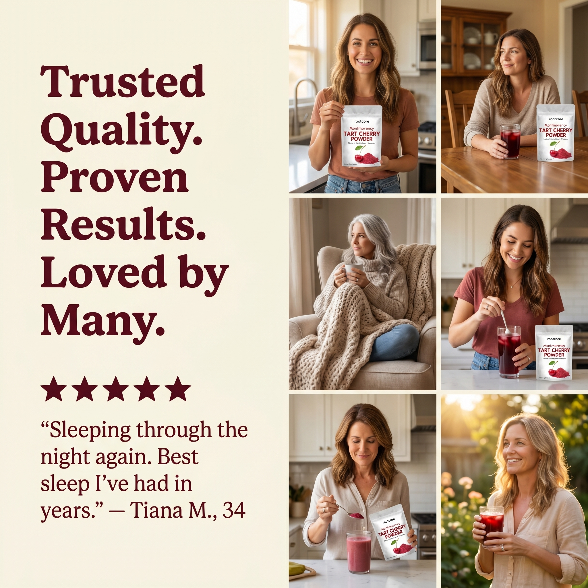 Organic Freeze-Dried Montmorency Tart Cherry Powder