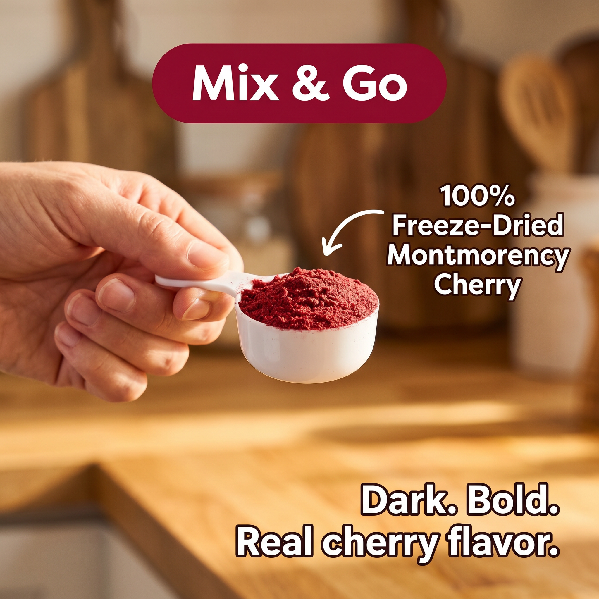 Organic Freeze-Dried Montmorency Tart Cherry Powder