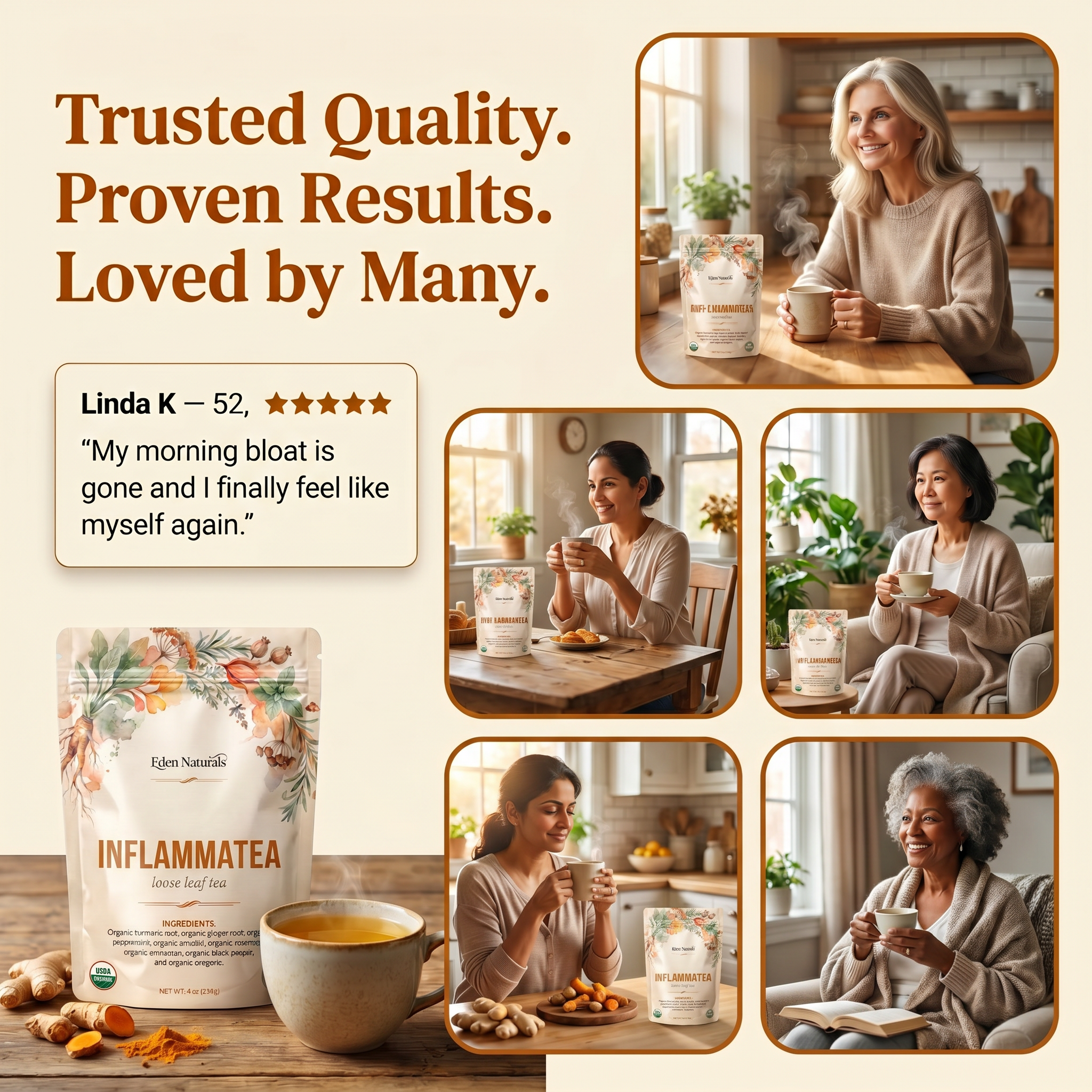 Inflammatea Pure Organic Loose Leaf Tea