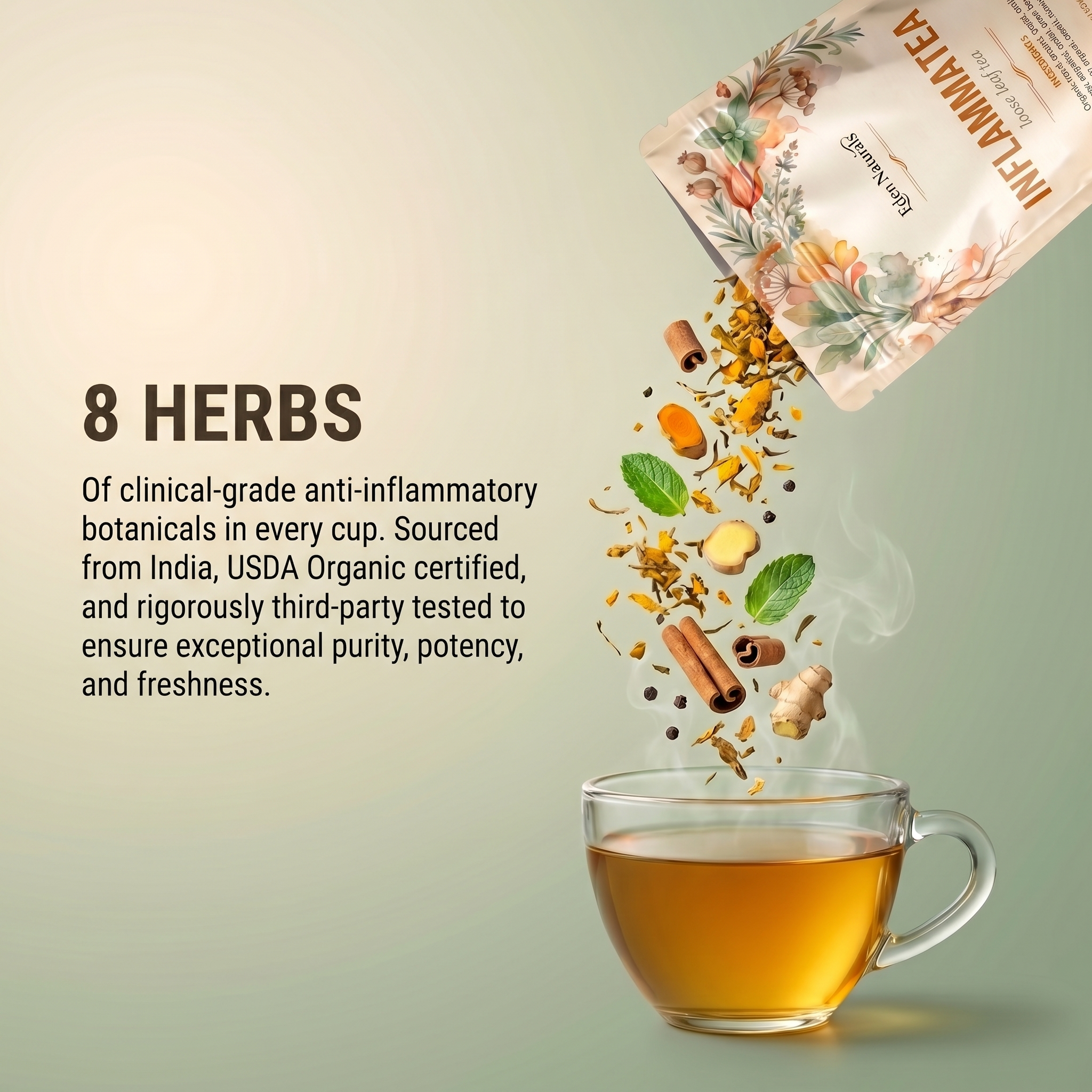 Inflammatea Pure Organic Loose Leaf Tea