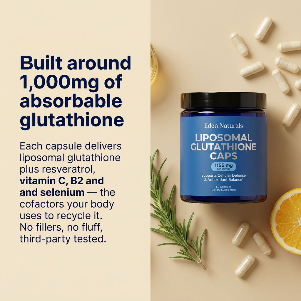 Liposomal Glutathione Caps - 1155 mg