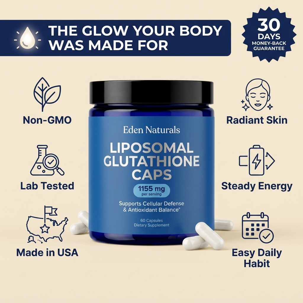 Liposomal Glutathione Caps - 1155 mg