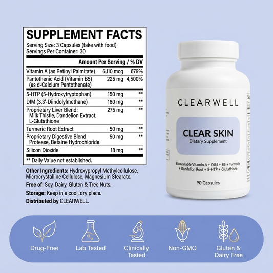 CLEARWELL - Clear Skin Supplement