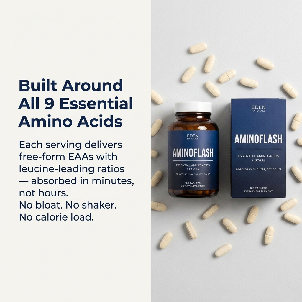 AminoFlash – EAAs + BCAAs for Muscle & Recovery Support
