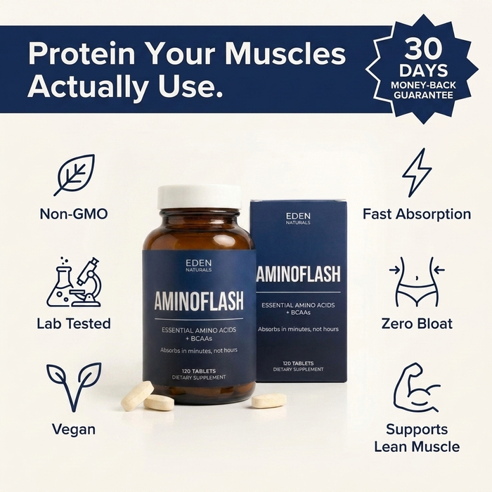 AminoFlash – EAAs + BCAAs for Muscle & Recovery Support