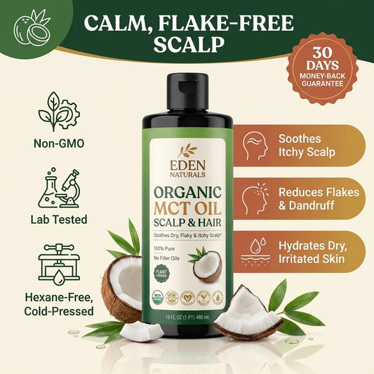 Organic MCT Oil - Hair & Scalp