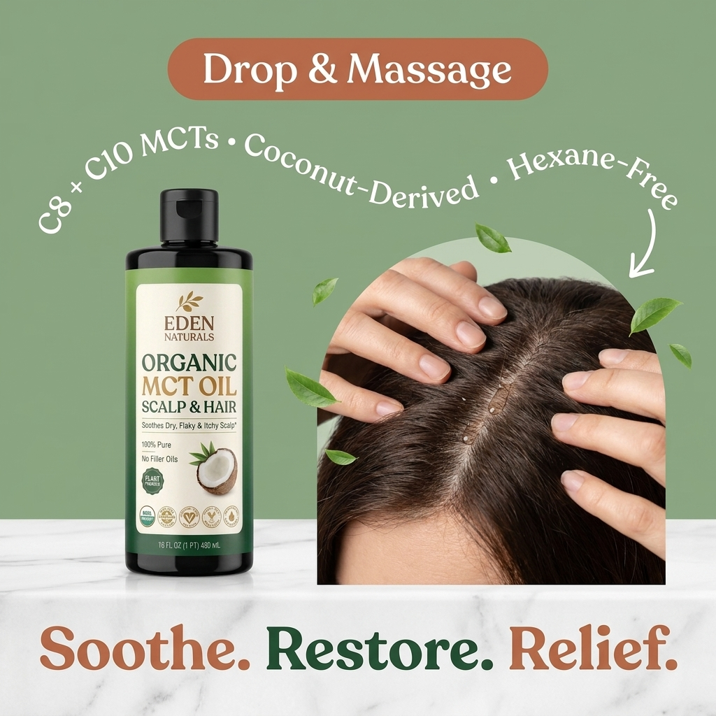 Organic MCT Oil - Hair & Scalp