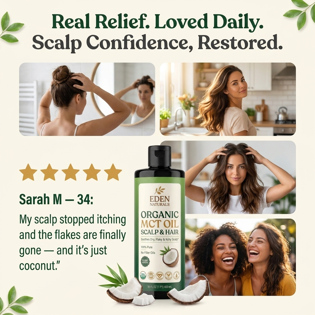 Organic MCT Oil - Hair & Scalp