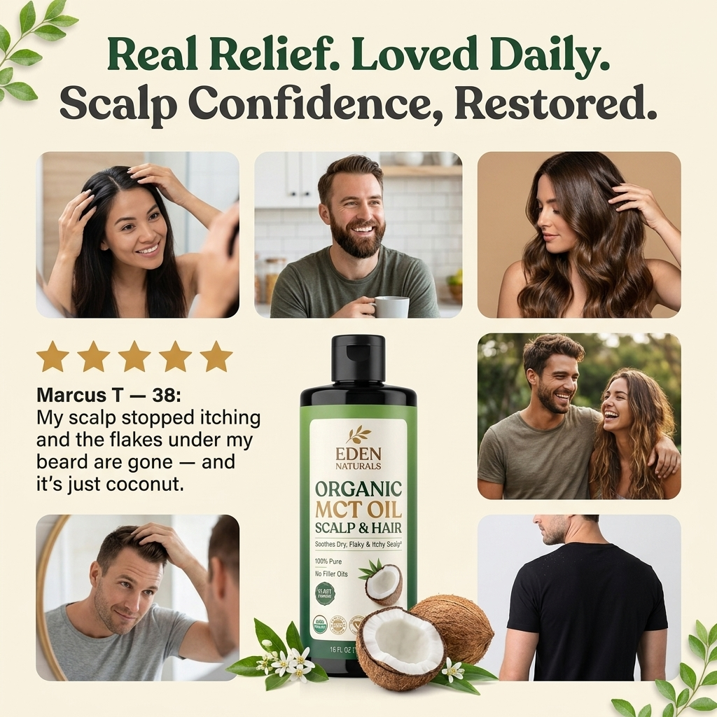 Organic MCT Oil - Hair & Scalp