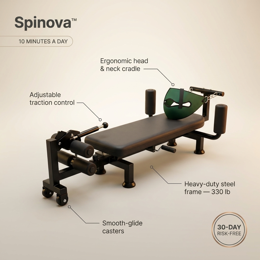 Spinova - Lumbar & Spinal Decompression Bench