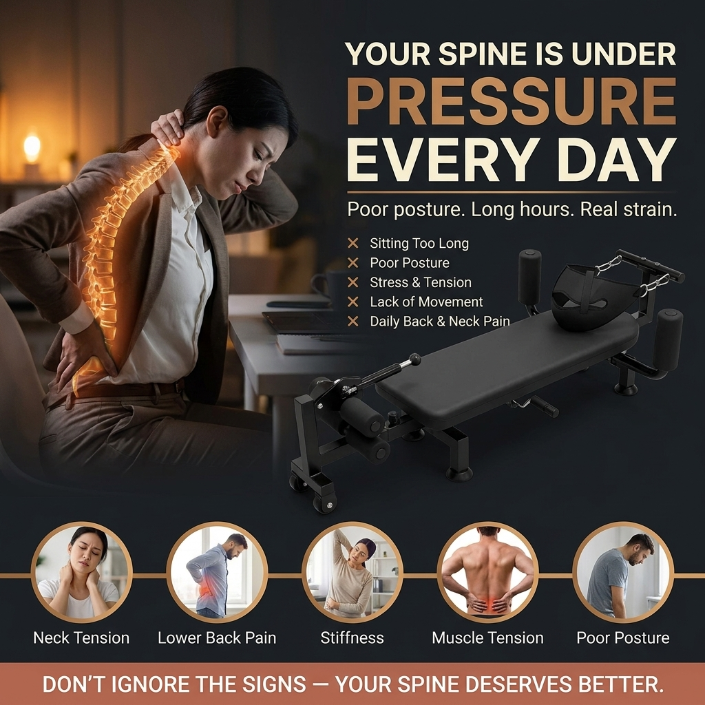 Spinova - Lumbar & Spinal Decompression Bench