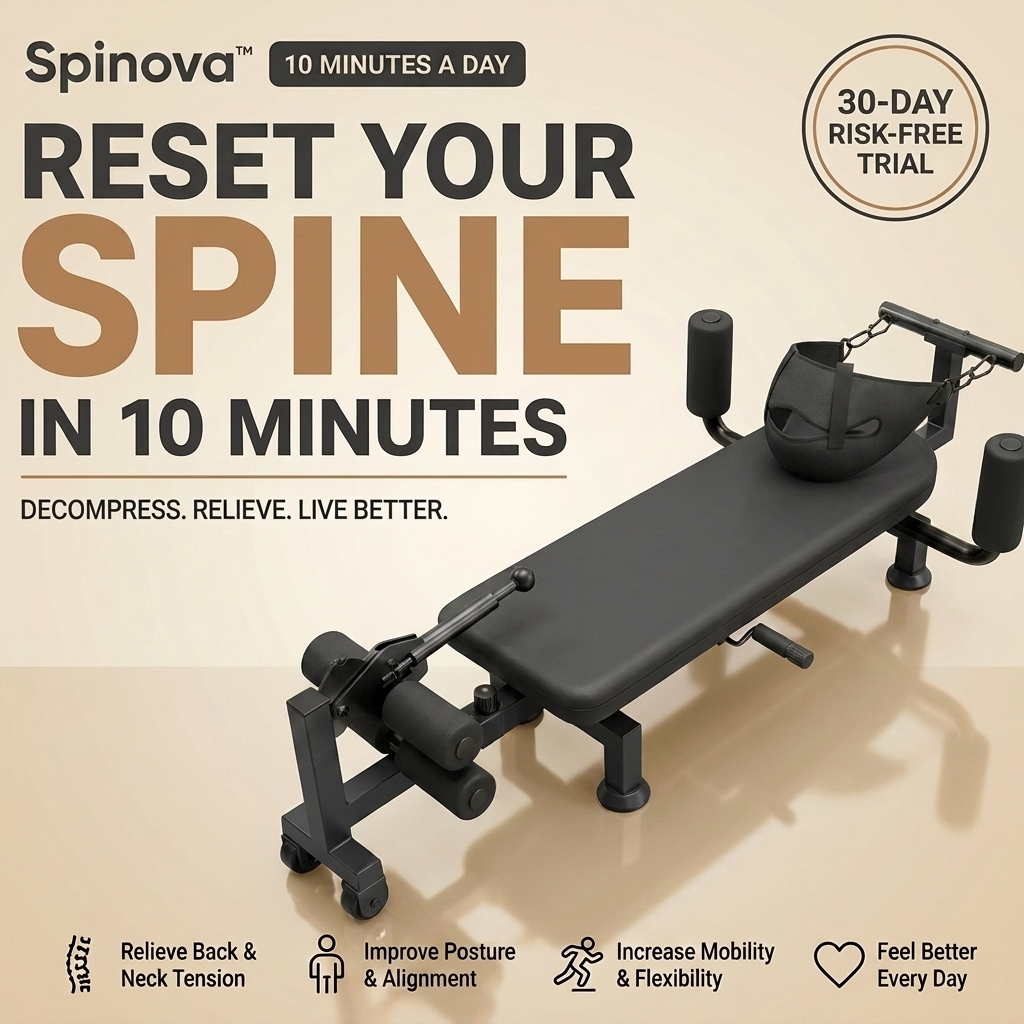 Spinova - Lumbar & Spinal Decompression Bench