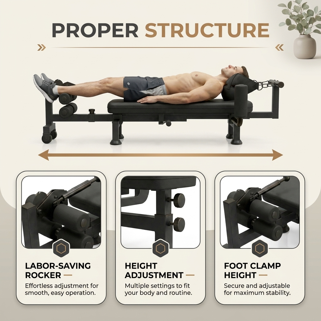 Spinova - Lumbar & Spinal Decompression Bench