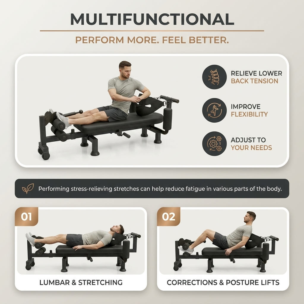 Spinova - Lumbar & Spinal Decompression Bench