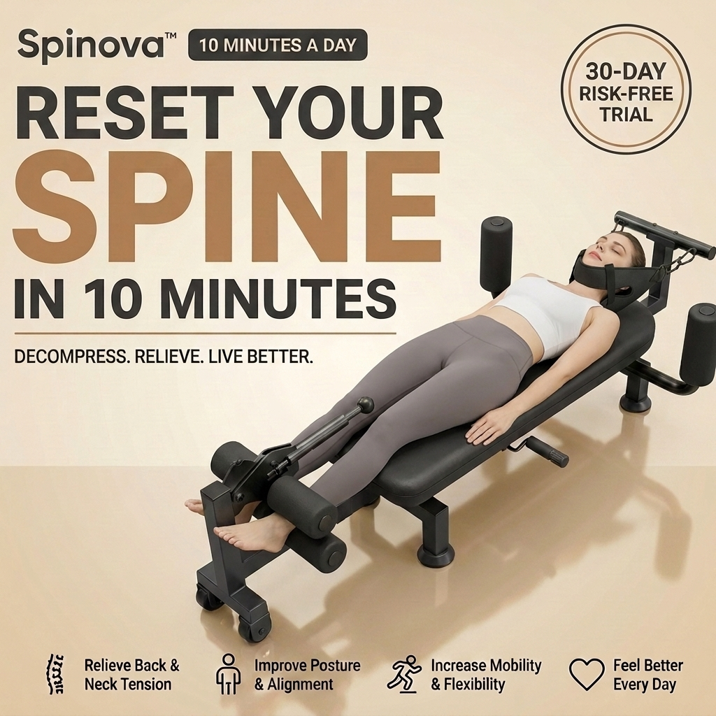 Spinova - Lumbar & Spinal Decompression Bench