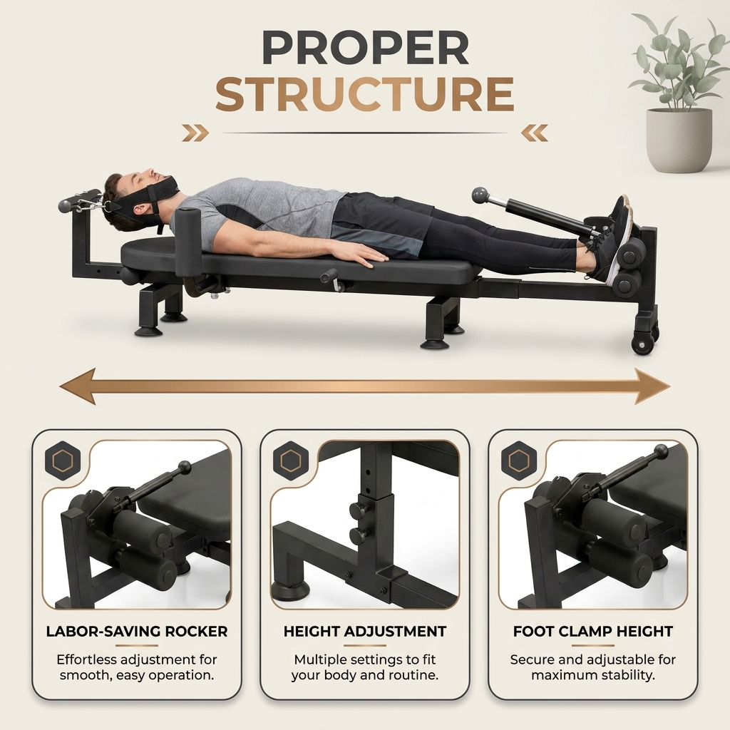 Spinova - Lumbar & Spinal Decompression Bench